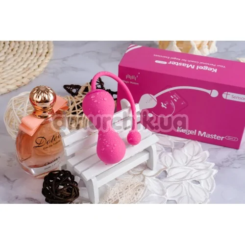 Вагинальные шарики Magic Motion Kegel Master Gen 2, розовые