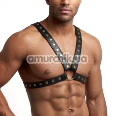 Портупея чоловіча Art of Sex Spartacus Leather, чорна - Фото №1