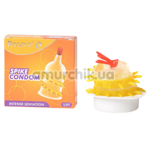 Recare Spike Intense Sensation Yellow, 1 шт - Фото №1