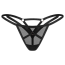 Трусики-стринги Obsessive Euridia, черные - Фото №4