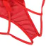 Комплект Star Night Bow-Knot Hollow Out Babydoll Set, красный: пеньюар + трусики - Фото №13