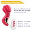 Кліторальний вібратор Sweet Play Panty Vibrator With Remote Control A1, червоний - Фото №9