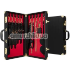 Бондажный набор Bedroom Fantasies Bondage Suitcase 13 Pcs, черный - Фото №1