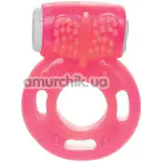 Віброкільце для члена Vibrating Ring, рожеве - Фото №1