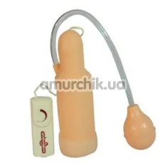 Помпа для увеличения пениса с вибрацией VIBRO-BATOR PUMPE - Фото №1