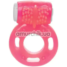 Віброкільце для члена Vibrating Ring, рожеве - Фото №1