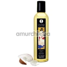 Масажна олія Shunga Erotic Massage Oil Adorable Coconut Thrills - кокос, 250 мл - Фото №1