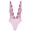 Боді Kissable Embroidery Body, рожеве - Фото №3