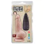 Вібратор T-skin ReaL Classic Love Vibrating Dildo, тілесний - Фото №3