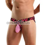 Трусы-джоки мужские Star Night Jockstrap Men's Thong, черно-розовые - Фото №1