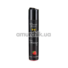 Массажное масло Plaisir Secret Paris Huile Massage Oil Strawberry - клубника, 59 мл - Фото №1