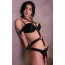 Фиксаторы для рук и ног Candy Hero Band21 Leather, черные - Фото №2