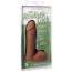 Фаллоимитатор Doc Johnson The Realistic Cock With Balls 6, светло-коричневый - Фото №8