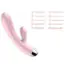 Вибратор с подогревом FoxShow Silicone 10 Function Heating Vibrator, розовый - Фото №5