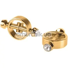 Затискачі для сосків Fetish Fantasy Gold Magnetic Clamps, золоті - Фото №1