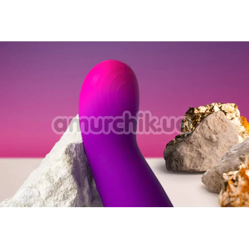 Клиторальный вибратор Rocks-Off Glo-Girl Vibe, фиолетово-розовый