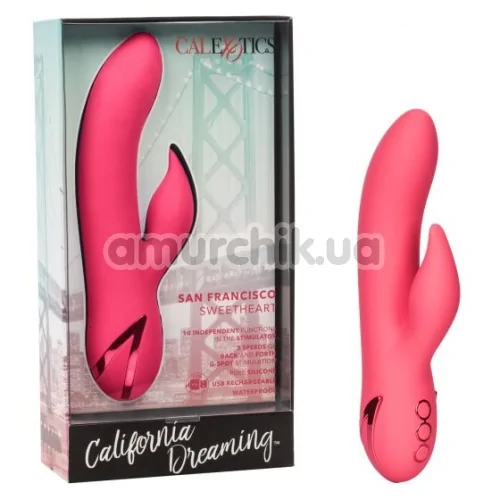 Вібратор California Dreaming San Francisco Sweetheart, рожевий
