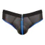 Трусы мужские с открытыми ягодицами Svenjoyment Underwear Jock 2120216, черно-синие - Фото №4
