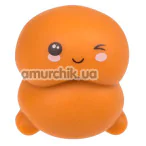 Іграшка-антистрес Пеніс Stretchy Penis Huggable 7 см, помаранчева - Фото №1