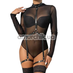 Портупея Star Night Strapped Garter Body Harness, черная - Фото №1
