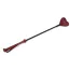 Стек Liebe Seele Wine Red Leather Riding Crop With Heart Shape Tip, бордовый - Фото №1
