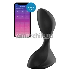 Анальная пробка с вибрацией Satisfyer Sweet Seal, черная - Фото №1
