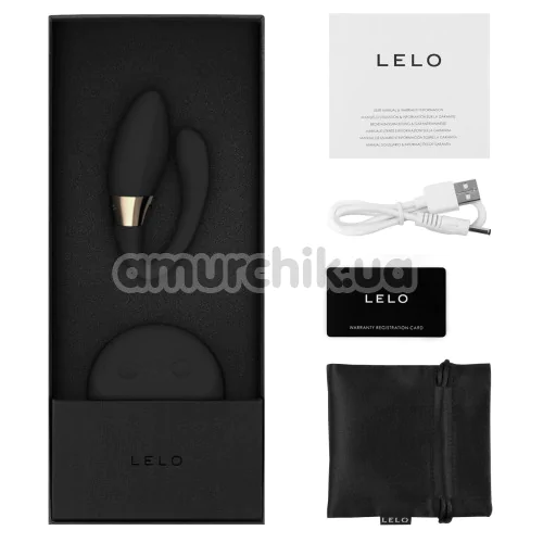 Вибратор Lelo Tiani Duo (Лело Тиани Дуо), черный
