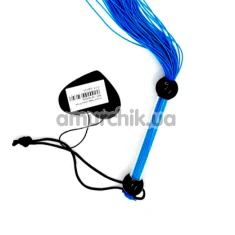 Флогер DS Fetish Flogger Silicone Temperary S, синій - Фото №1