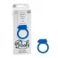 Виброкольцо Posh Silicone Vibro Ring, голубое - Фото №6