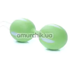 Вагінальні кульки Boss Series Smartballs, зелені - Фото №1