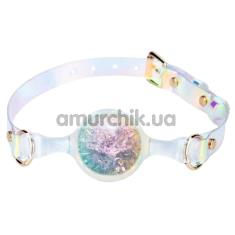 Кляп Univibe Crystal Gag L, різнокольоровий - Фото №1