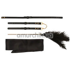 Бондажний набір Taboom Desires Tease Bondage Set 4 PCS, чорний - Фото №1