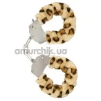 Наручники Furry Fun Cuffs, леопард - Фото №1