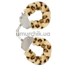 Наручники Furry Fun Cuffs, леопард - Фото №1
