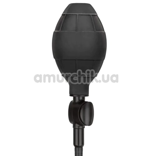 Анальный расширитель Silicone Inflatable Plug M, черный