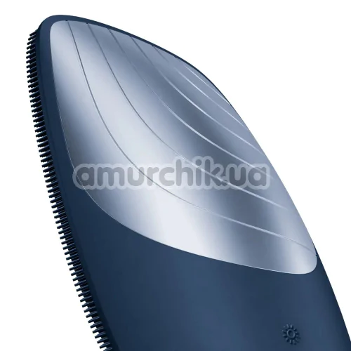 Ультразвукова щітка для обличчя Geske Sonic Thermo Facial Brush 6 in 1, синя