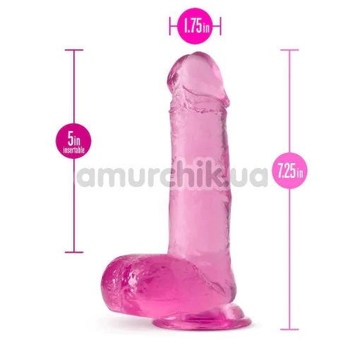 Фаллоимитатор B Yours Plus Rock N Roll 7, розовый
