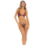 Комплект Lurex Dreams 2PC Set, бордовый: бюстгальтер + трусики-стринги - Фото №1