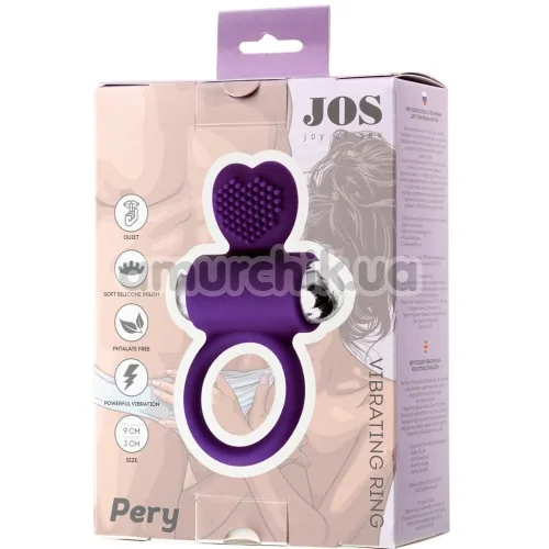 Виброкольцо Joy of Sex Pery, фиолетовое