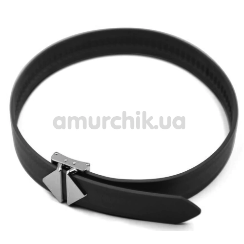 Маска Lockink Luxury Leather Blindfold Kit, черная