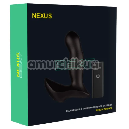 Вибростимулятор простаты для мужчин Nexus Beat, черный