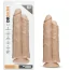 Фалоімітатор Dr. Skin Dr. Double Stuffed 10.5, тілесний - Фото №4