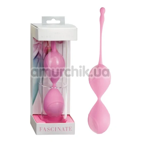 Вагінальні кульки Vibe Therapy Fascinate, рожеві