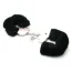 Наручники Furry Love Cuffs, чорні - Фото №1