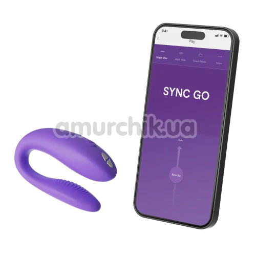 Вібратор We-Vibe Sync Go (ві вайб сінк гоу фіолетовий)