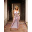 Платье Leg Avenue Never Enough Backless Maxi Dress, белое - Фото №6