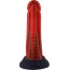 Фаллоимитатор-насадка Hismith Silicone Dildo Monster Series 8.35, красный - Фото №2