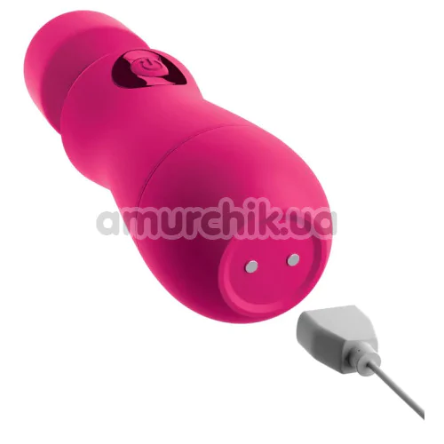 Универсальный вибромассажер OMG! Wands Rechargeable #Enjoy Vibrating Wand, розовый