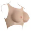 Накладні груди Gender X Undergarments Plate С-Cup, тілесні - Фото №4
