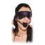 Кляп с маской Blindfold Ball Gag - Фото №3